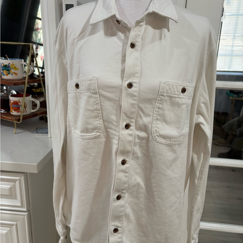 Banana Republic Classic White Shirt